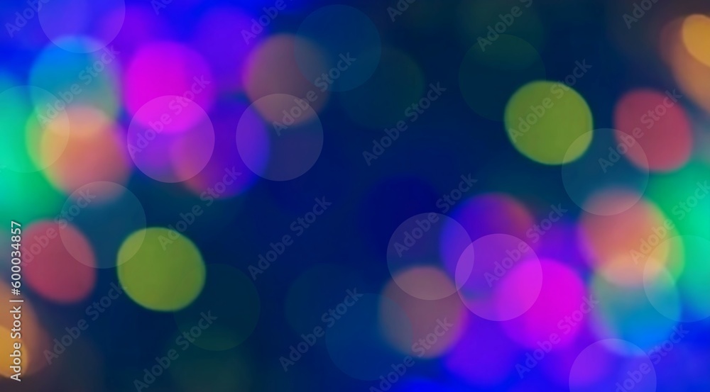 Colorful bokeh motion dark background. Colorful bokeh motion dark background.