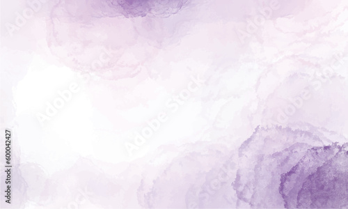 Vector soft plum abstract watercolor background