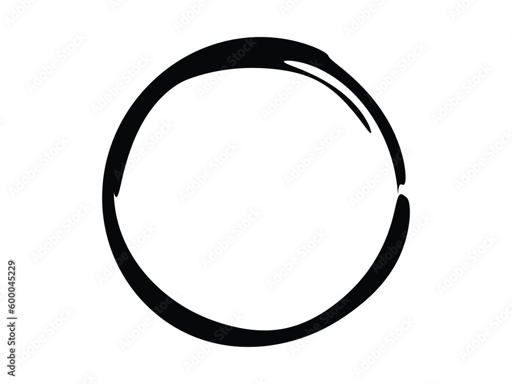Grunge circle made of black paint.Grunge circle made of black ink.Grunge round element made of black paint. Grunge circle made of black paint.Grunge circle made of black ink.Grunge round element made of black paint.