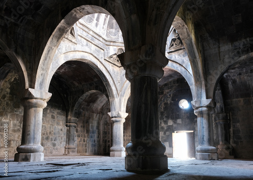 Inside of Saint Nshan Narthex. Haghpat Monastery (UNESCO World Heritage Site), Armenia.
