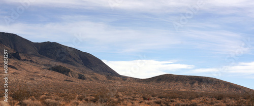 panorama of Trona Pinnacles 