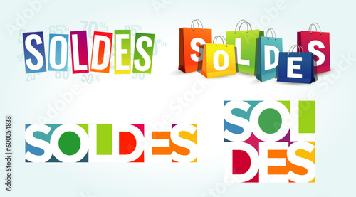 Illustration soldes d'été