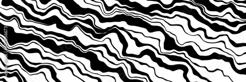 Vector abstract background. Marble texture, natural stone, free spill of paint. Long horizontal banner.