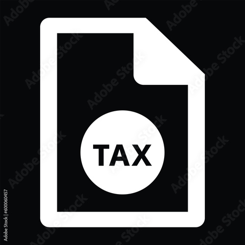 Tax File Document Icon