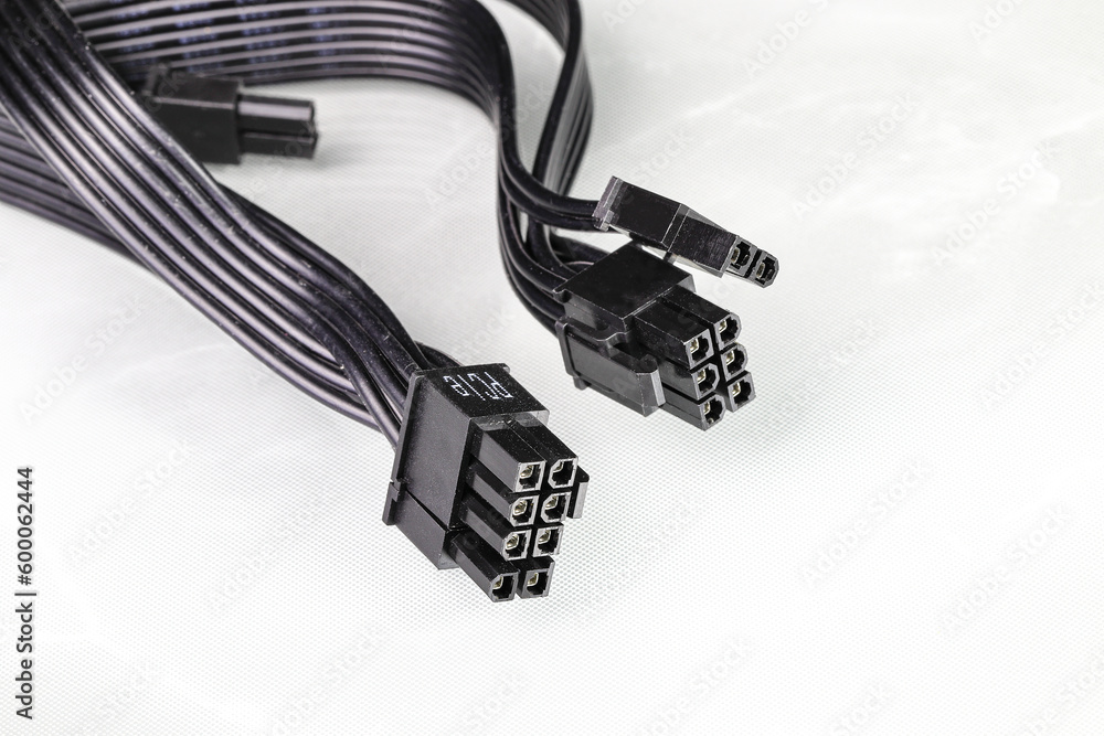 8 pins connector of the power supply wire for video card, additional