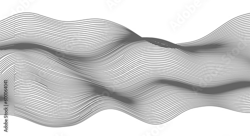 abstract grey wave background. grey minimal round lines abstract background. Abstract blue wave lines pattern background
