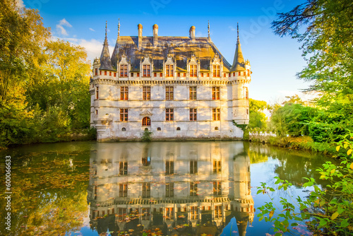 Azay-le-Rideau castle, France photo