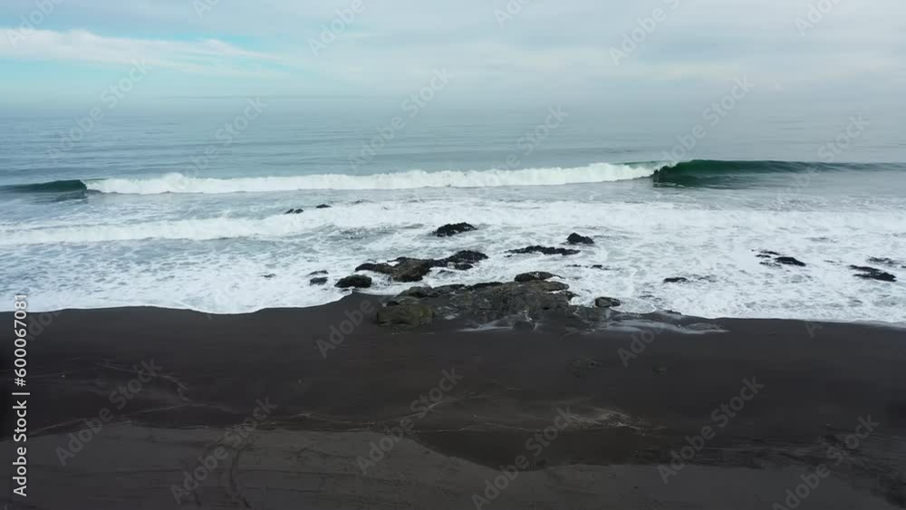Amazing landscape in Calabocillos Beach, Constitution, Seventh Region of Chile Amazing landscape in Calabocillos Beach, Constitution, Seventh Region of Chile