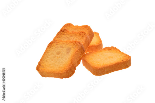 bread isolated on white background