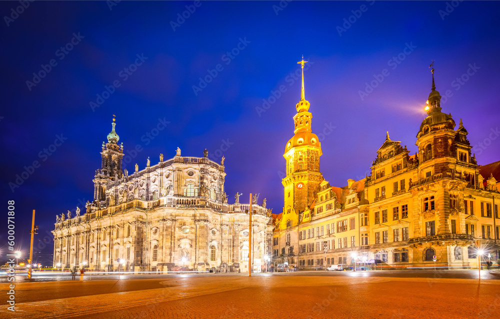 Downtown of Dresden, Germany