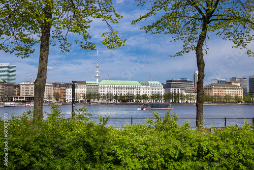 Hamburg Frühlingsgrün Alster