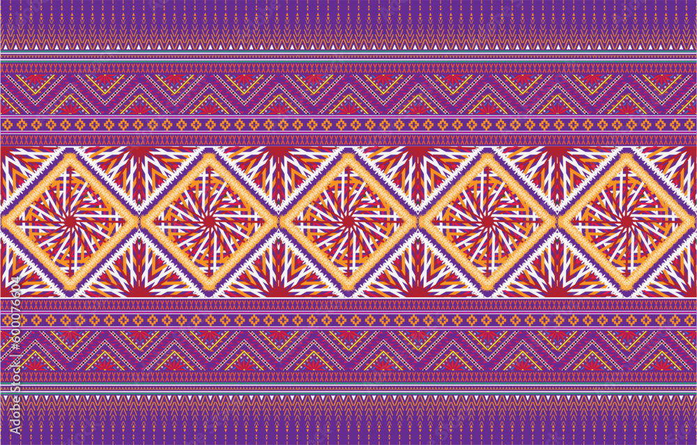 Geometric ethnic oriental pattern traditional Design for background,carpet,wallpaper,clothing,wrapping,fabric,Vector illustration.embroidery style. Geometric ethnic oriental pattern traditional Design for background,carpet,wallpaper,clothing,wrapping,fabric,Vector illustration.embroidery style.
