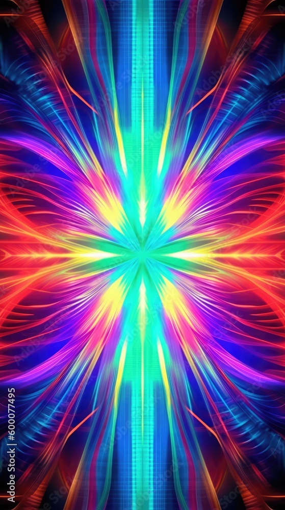 Obraz premium Abstract colourful pattern background made with generative ai