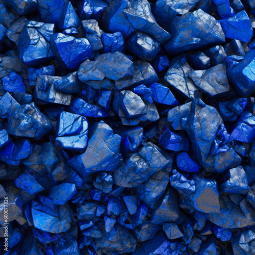 cobalt ore texture . Generative AI