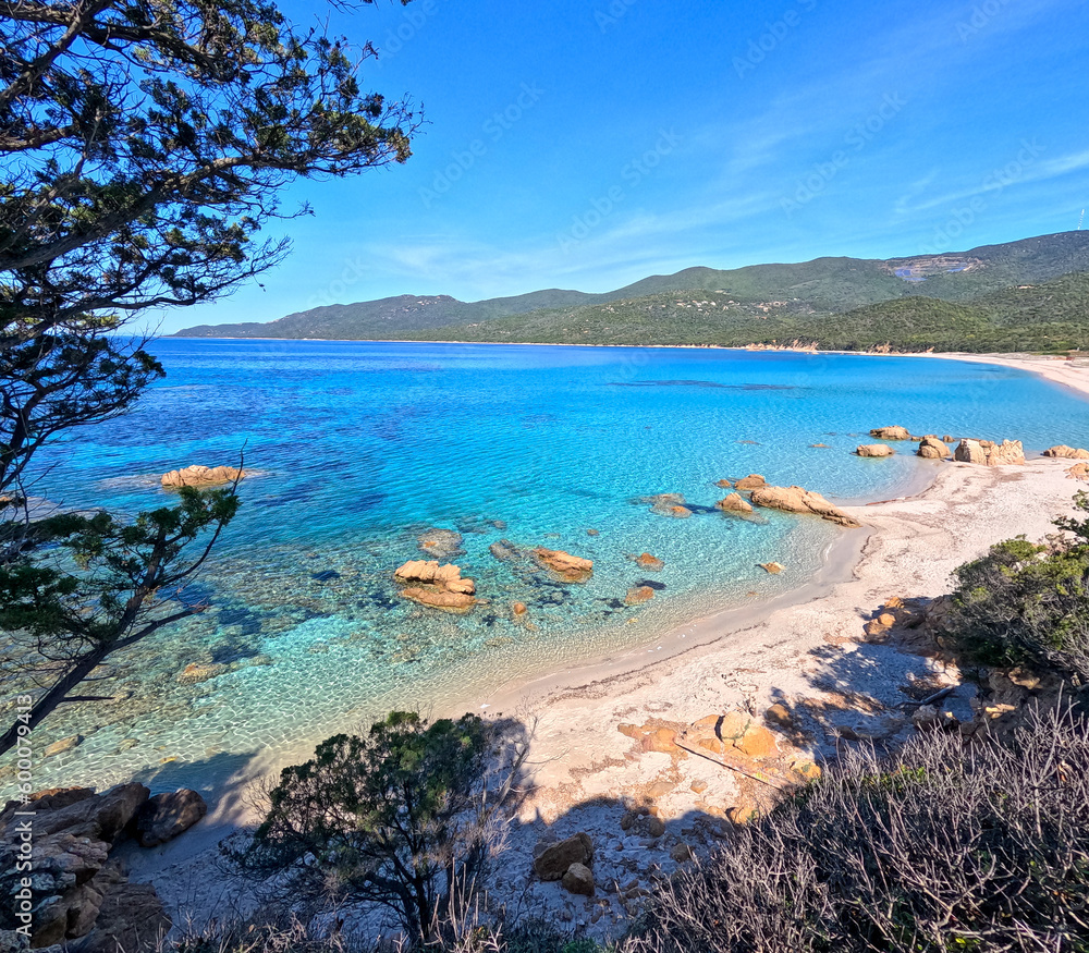 La Baie de Cupabia, en Corse