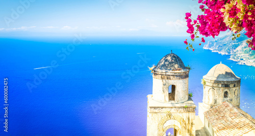 Fototapeta Naklejka Na Ścianę i Meble -  Ravello village, Amalfi coast of Italy