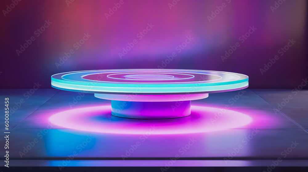 Minimalist podium for product display. Simple display Minimalist podium for product display. Simple display