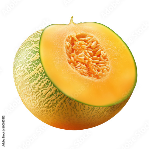melon on a transparant background, PNG