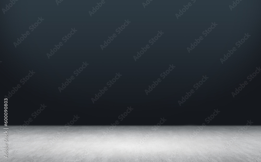 Background empty room space for product modern loft concrete cement wall and floor 3d redner Background empty room space for product modern loft concrete cement wall and floor 3d redner