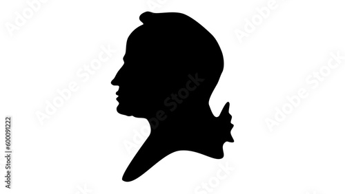 Immanuel Kant silhouette