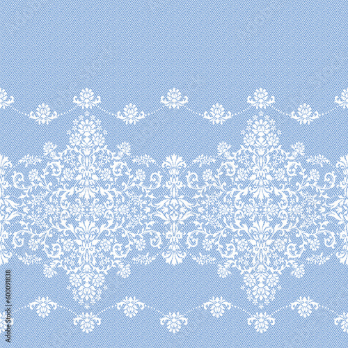 Seamless and beautiful ornament pattern composed of curved lines,