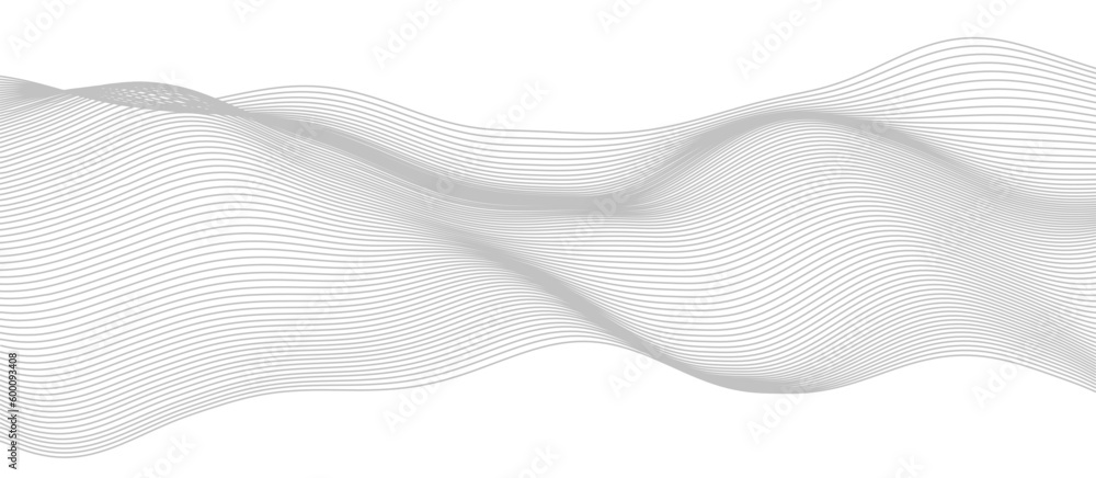 Grey wave striped line background. Grey minimal round lines background. Abstract blue wave lines pattern background. Vector file Grey wave striped line background. Grey minimal round lines background. Abstract blue wave lines pattern background. Vector file