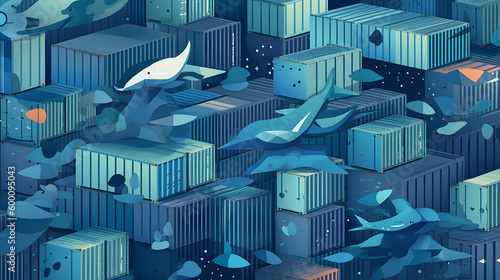 Docker container theme