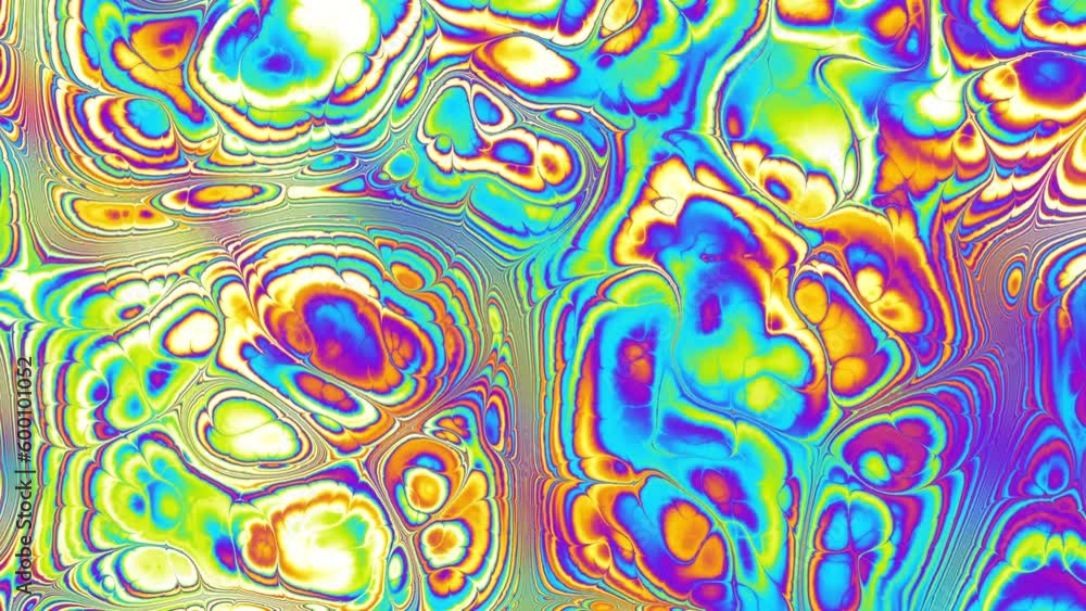Abstract looping 4k video. Living marble wavy psychedelic background Abstract looping 4k video. Living marble wavy psychedelic background