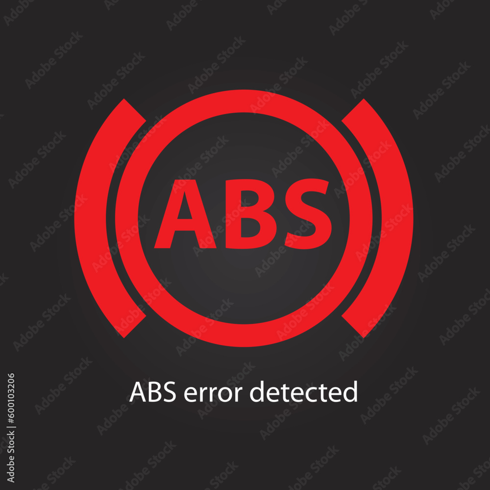 ABS warning icon ABS warning icon