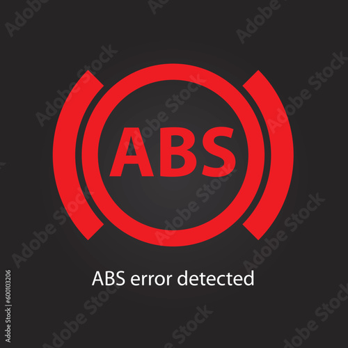 ABS warning icon