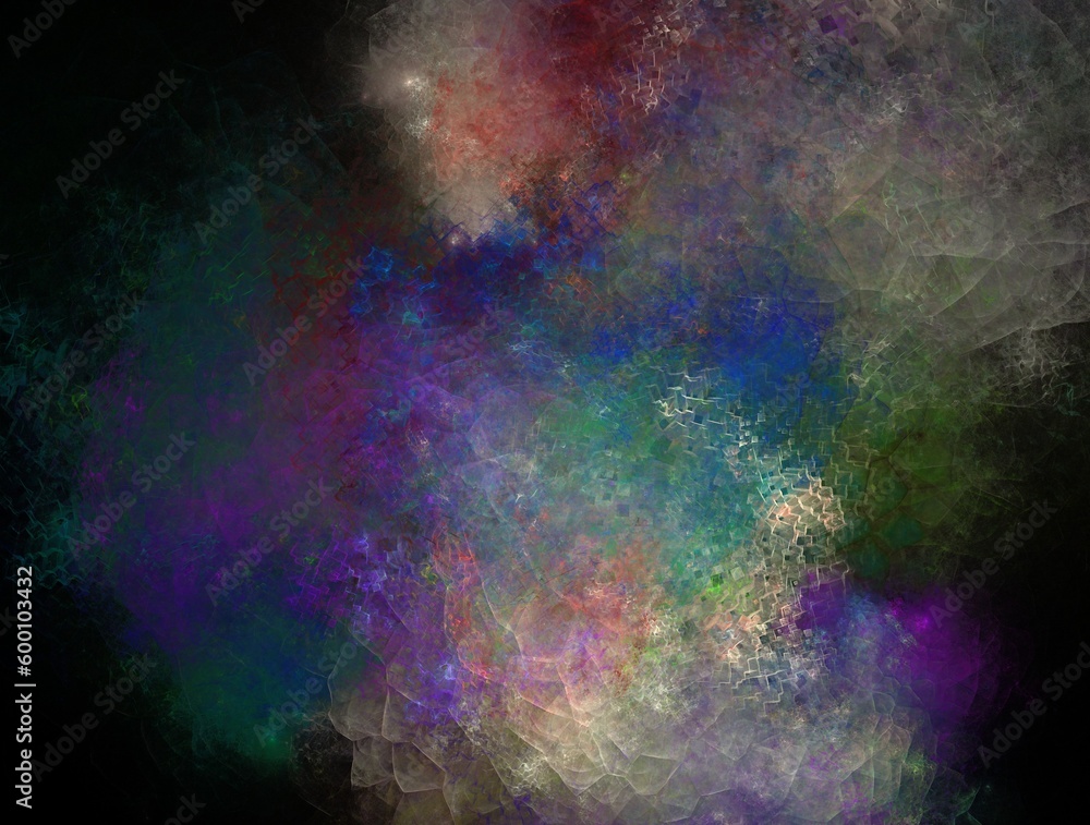 Imaginatory fractal abstract background Image
