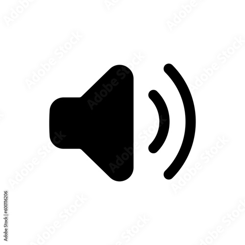 Wallpaper Mural Speaker icon symbol. Audio volume icons, Loudspeaker sound icon Torontodigital.ca
