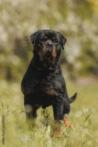 rottweiler dog animal portrait