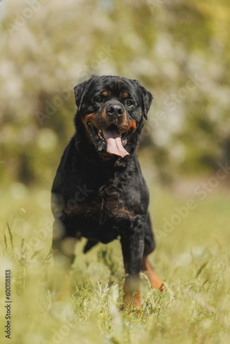 rottweiler dog animal portrait