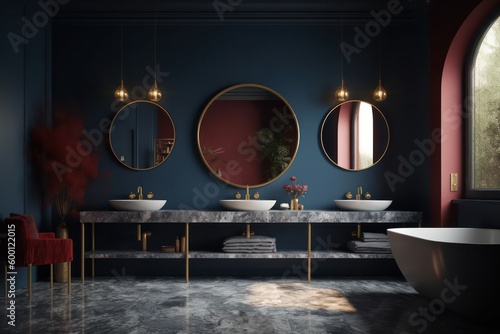 Elegant Marble Bathroom with Luxurious Features and Contemporary Design