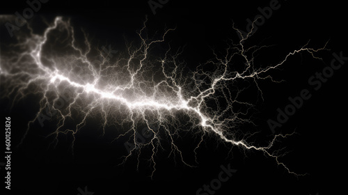 lightnings overlay designer asset created with Generative Ai