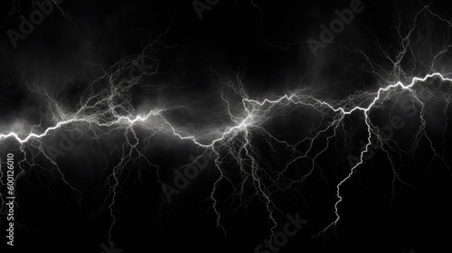 lightnings overlay designer asset created with Generative Ai