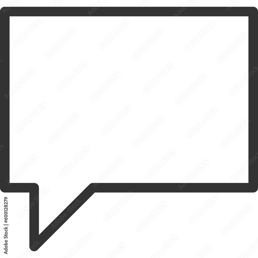 Talk bubble speech icon. Blank empty bubbles vector design elements. Chat on line symbol template. Dialogue balloon sticker silhouette. 