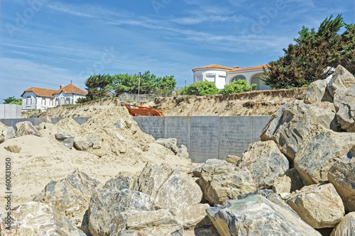 Erosion de la dune photo