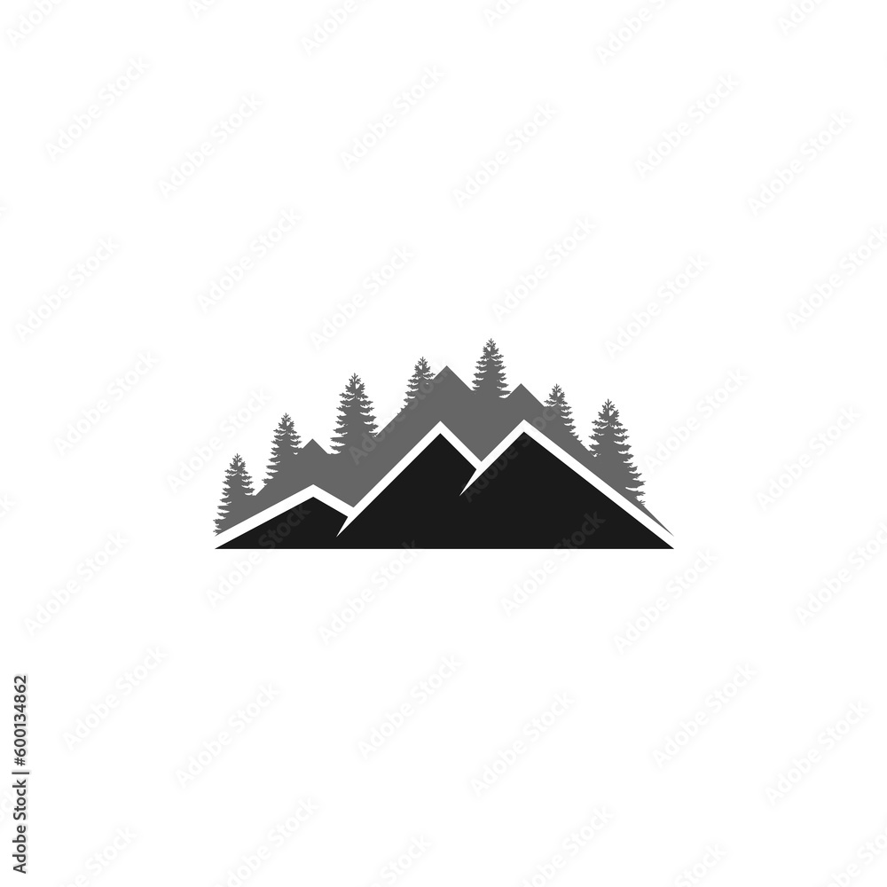 logo design vector peak classic unique simple logo design vector peak classic unique simple