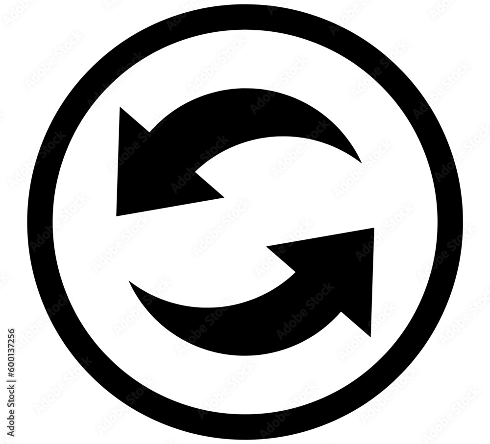 refresh arrow icon in png format. recycle, refresh, reload sign. refresh arrow icon in png format. recycle, refresh, reload sign.