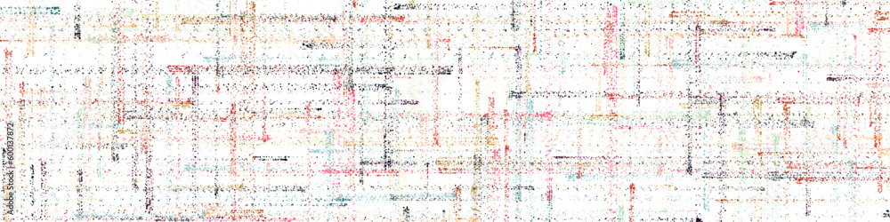 Obraz premium Color brushed sparcle dots paint imitation background abstract illustration