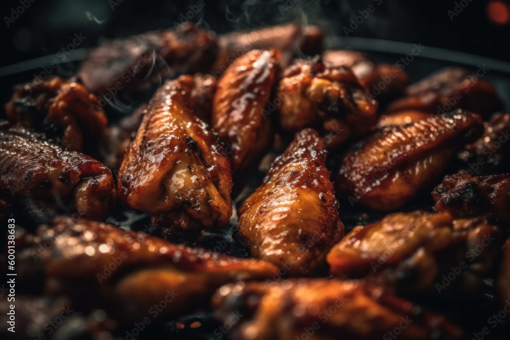 Buffalo chicken wings deep fried Buffalo chicken wings deep fried