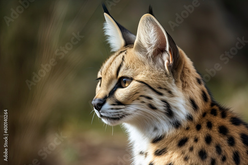 Serval  also known as Tierboskat or Leptailurus serval  is a wild cat that exists in Africa