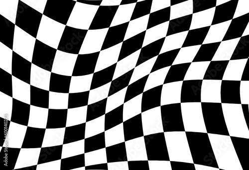 abstract checkerboard wave pattern background