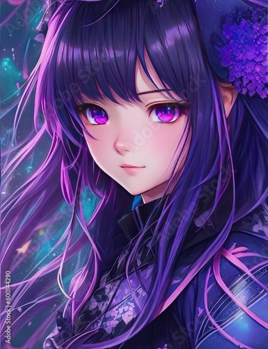 The most cutest Waifu   Cute Anime Girl   Gorgeous anime girl portrait   Generated by ai Generative