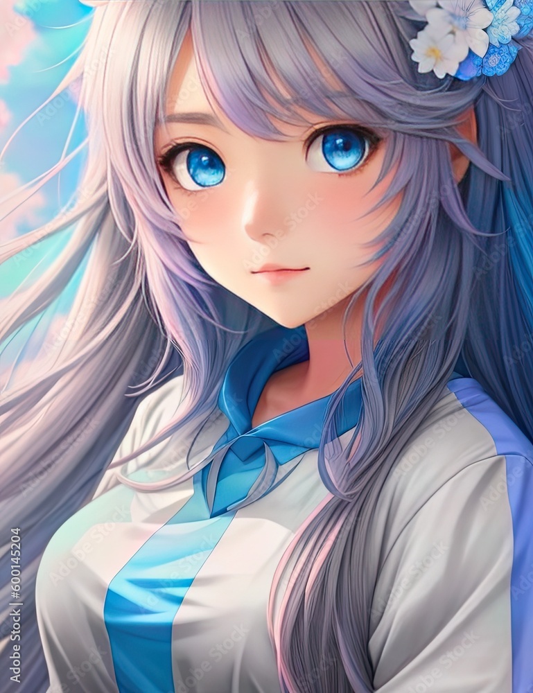 The most cutest Waifu | Cute Anime Girl | Gorgeous anime girl portrait | Generated by ai Generative The most cutest Waifu | Cute Anime Girl | Gorgeous anime girl portrait | Generated by ai Generative