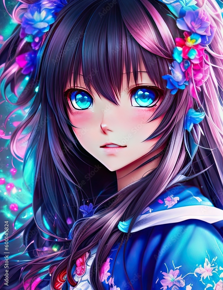 The most cutest Waifu | Cute Anime Girl | Gorgeous anime girl portrait ...