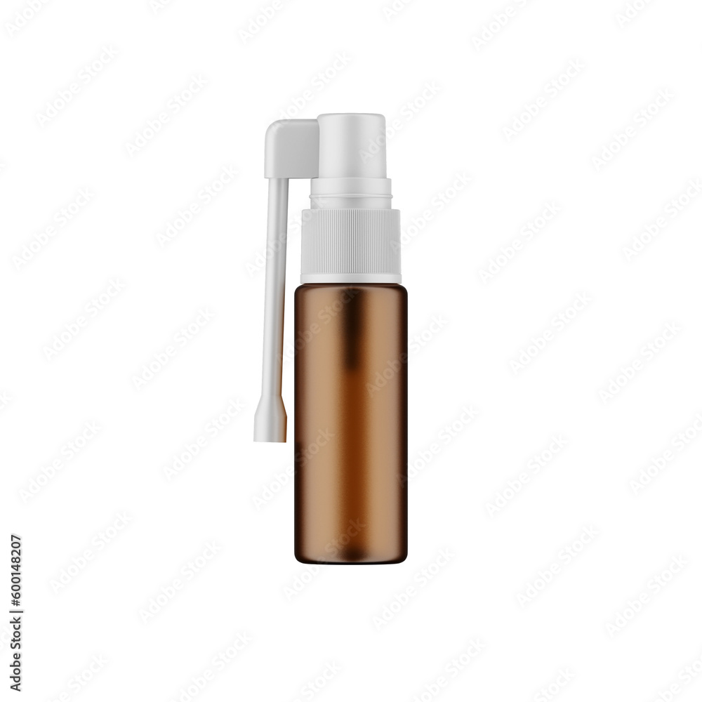 Oral Spray Bottle. 3D Render Oral Spray Bottle. 3D Render