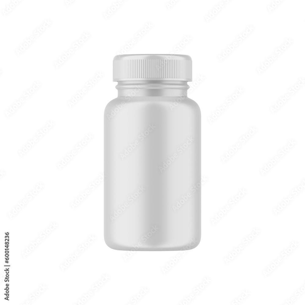 Pill Bottle. 3D Render Pill Bottle. 3D Render